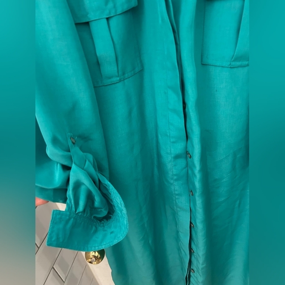Vinted trench silky dress 1970 by IrvingNailler - Picture 5 of 5